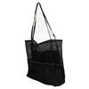 Mesh Beach Handbag Multiple   Large Capacity Shoulder Bag for Travel Swimming Pool Picnic Camping