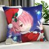 Rezero Starting Life In Another World Cushion Cover Cushion Cover Set 4Pcs 50X50 45X45 40X40 Pillowcase Decorative Sofa Home