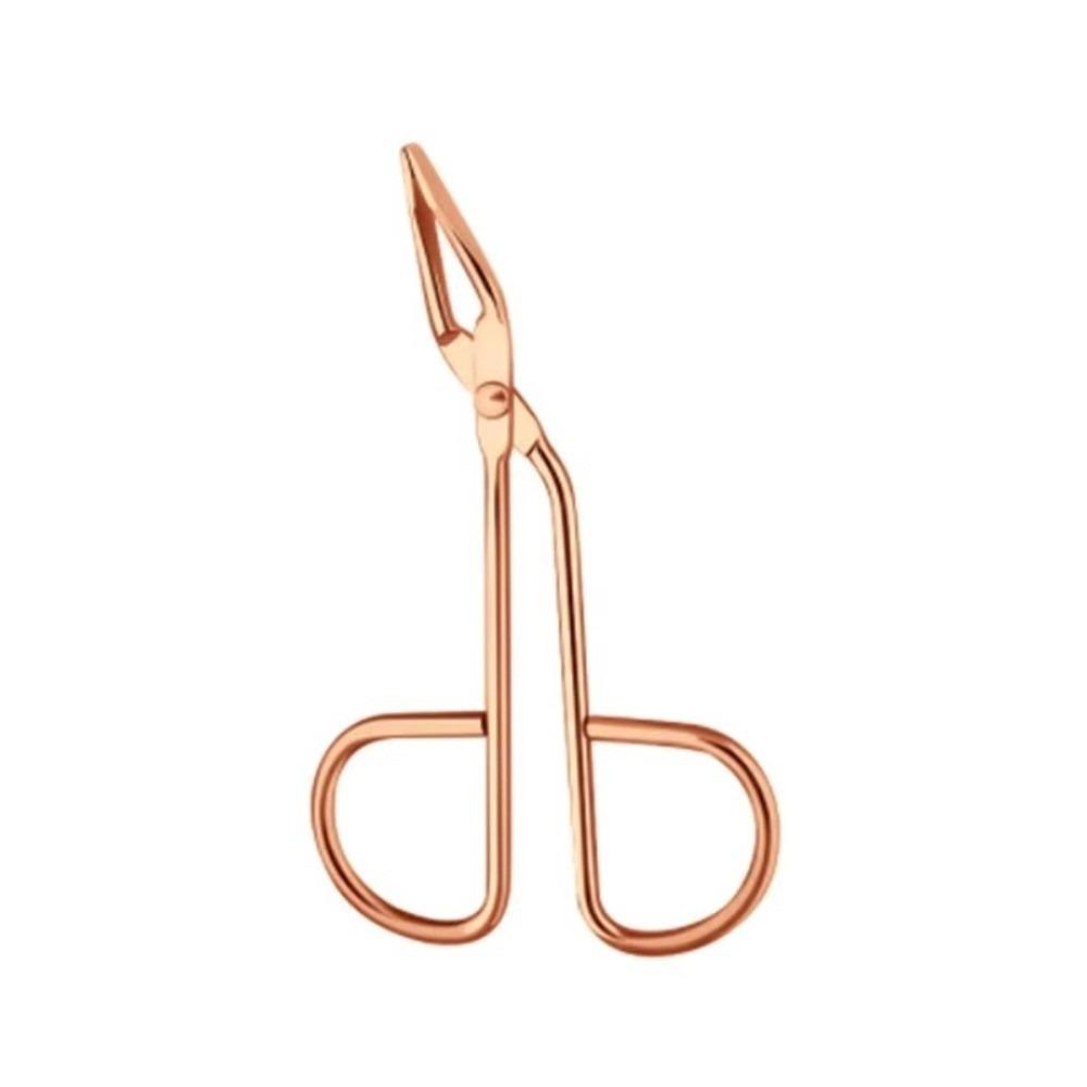 Stainless Steel Eyebrow Tweezer With Handles Hairgripping Hair Plucker Elbow Clip Mechanism Clip Shears Epilating Tool