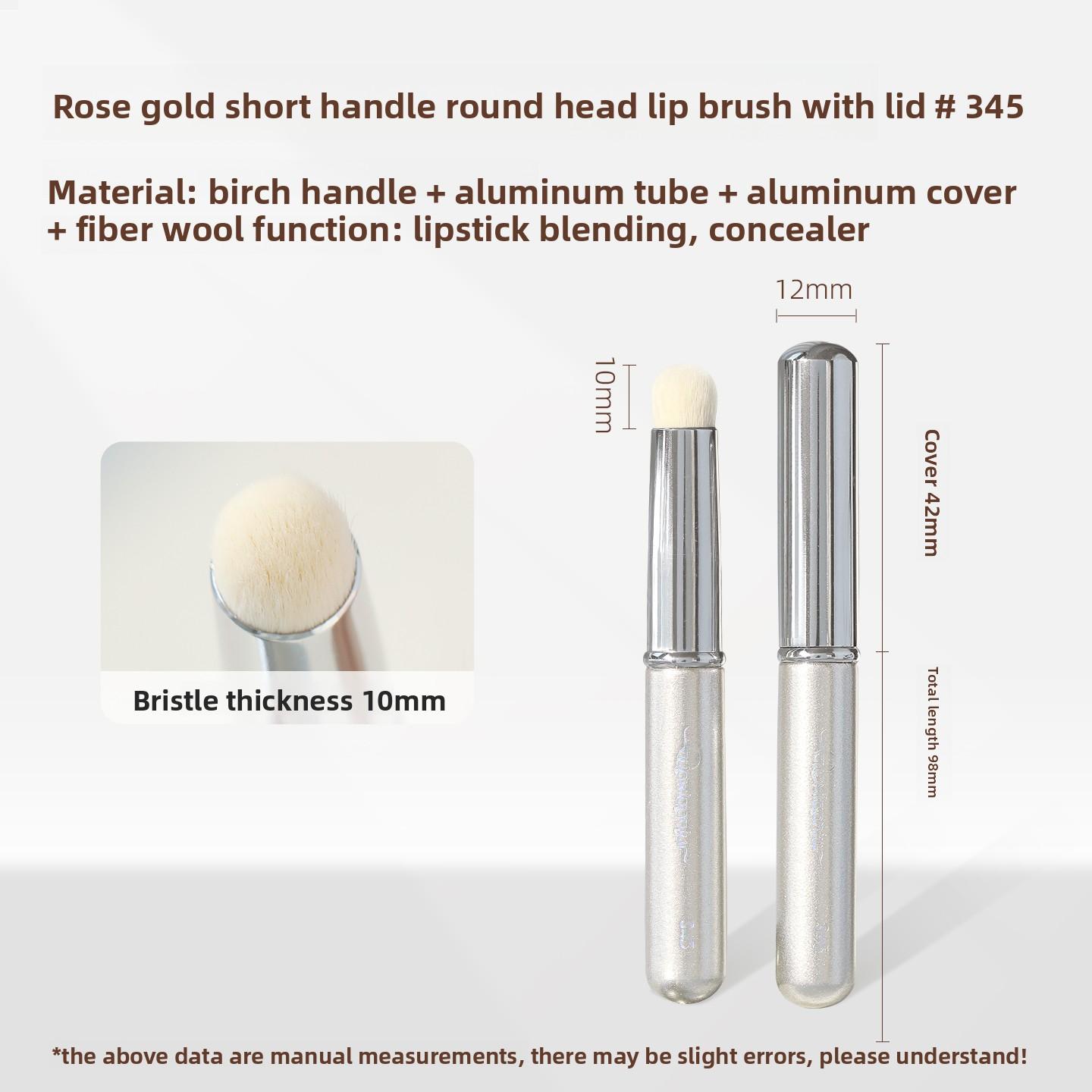 GUOXIAONIU Multipurpose Concealer Brush Lip Brush Smudge Concealer Brush Lip Smudger Eyeshadow Detail Makeup Accessories Tools