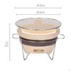 Small Charcoal Grill Camping Stove Household Barbecue Clay Stove, Japanese for Garden