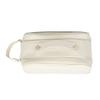 Cosmetic Bag Multifunctional Portable High Capacity Large Opening Travel Makeup Bag for Women Beige Free Size