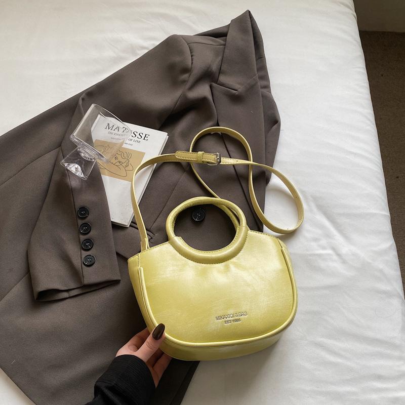 

Premium texture small bag women s 2025 new spring and summer versatile messenger bag fashion handbag bucket bag