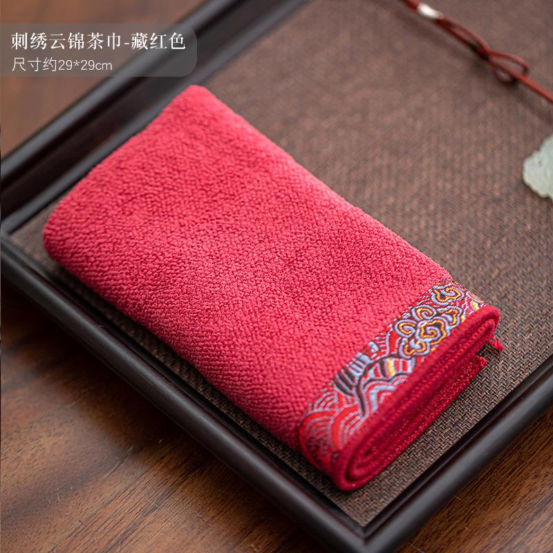 

Cotton And Linen Thickened Tea Towel Handmade Dish Towel Dishcloth Tea Napkins Tea Cloth Tableware Accessories Decoration Craft