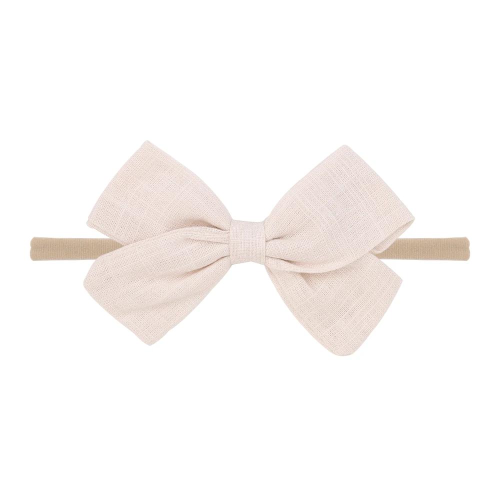 20Color 1Piece Cute Baby Headband Infant Kids Bows Headwear Tiara Gift Toddlers Bandage Newborn Girls Headwrap Hair Accessories