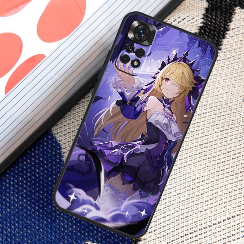 

Чехол Anime Genshin Impact Fischl для Xiaomi Redmi Note 12 11 10 9 8 Pro Note 8T 9S 10S 11S Redmi 10 10C 12C 9C Cover Redmi Note 8 Pro
