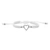 Hand Crafted Love Heart Couple Bracelet For Lover Women Men Adjustable Rope Friends Relationship Matching Bracelets Jewelry Gift