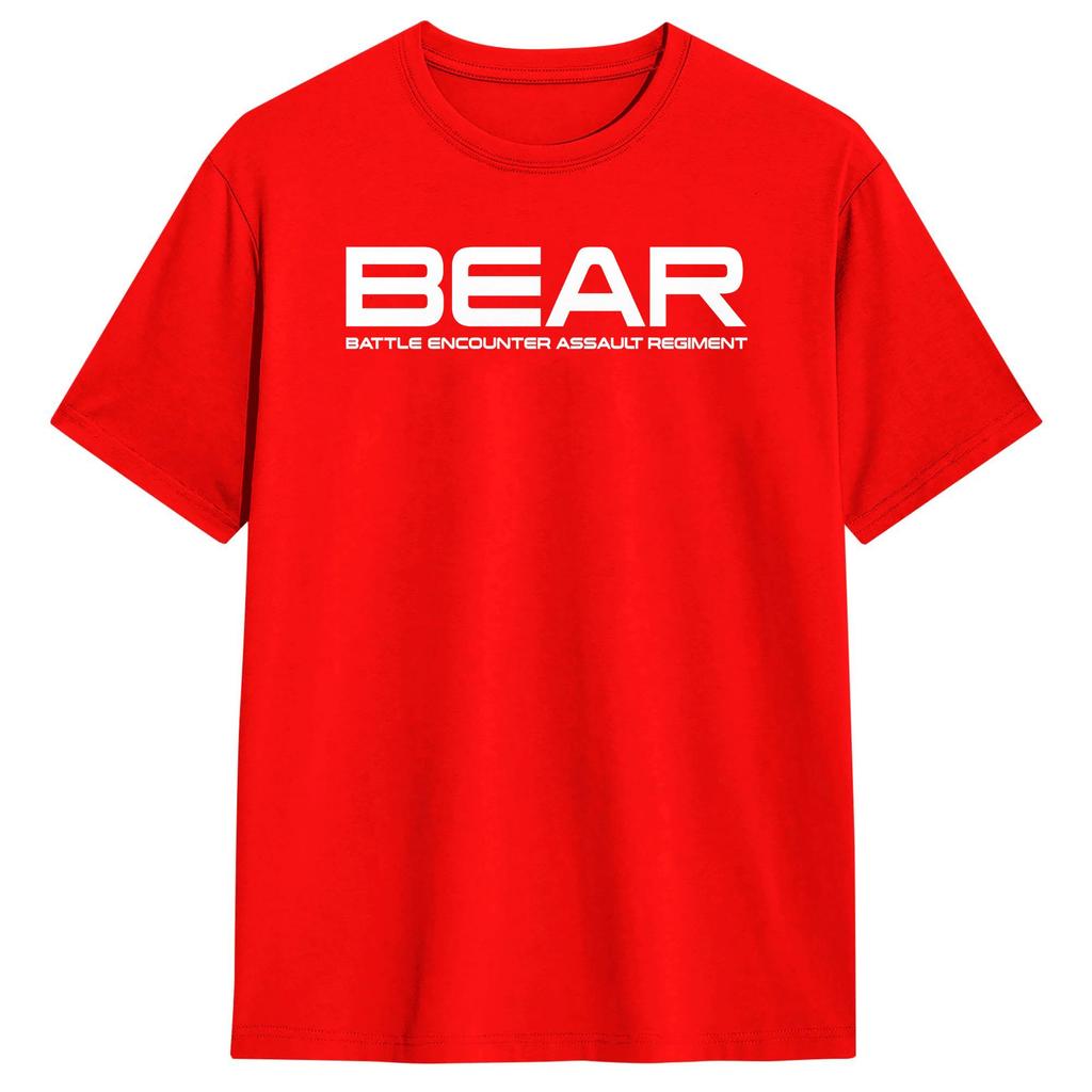 Men BEAR Escape From Tarkov T Shirts Cotton Tees Summer Street Style Short Sleeve TShirt ONeck Hippie Casual Tshirt