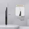 Gold Stainless Steel Precision Eyelash Tweezers for Grafting and Separation