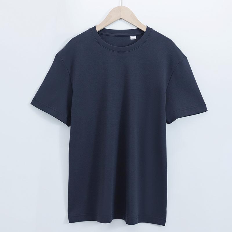 

Футболка из хлопка Air Layer Cotton Non-Glady с круглым вырезом и короткими рукавами для женщин 4XL