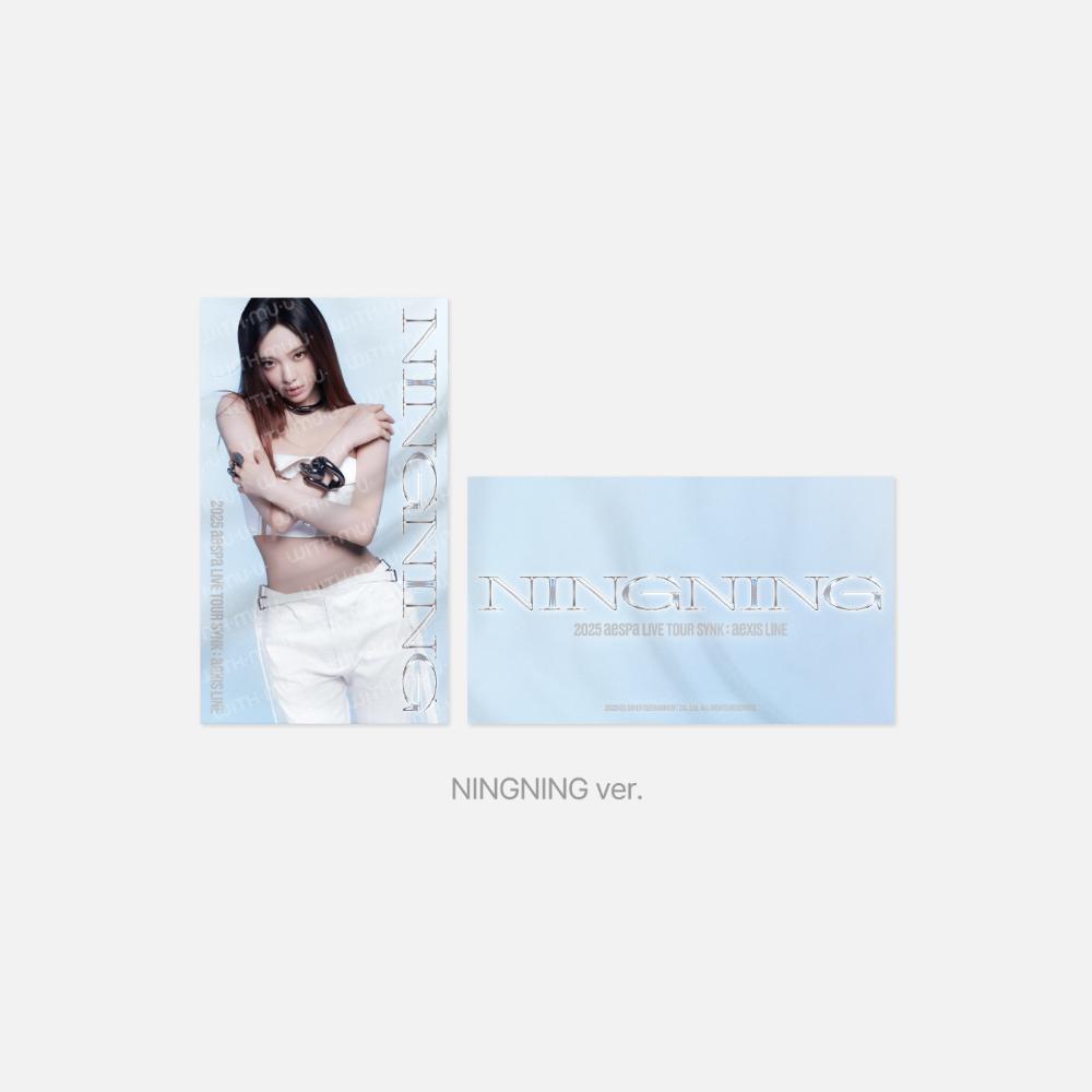 Pre-order 2025 aespa LIVE TOUR SYNK: aeXIS LINE Slogan