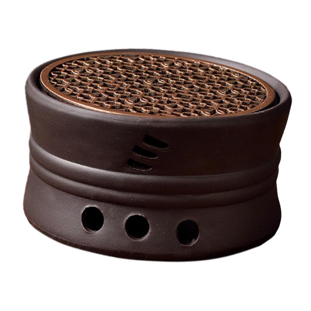 Chinese Ceramic Teapot Loose Leaf Tea Pot Tea Kettle with Anti Scald Handle for Hotel Tea Lovers Gift Home Camping Kitchen