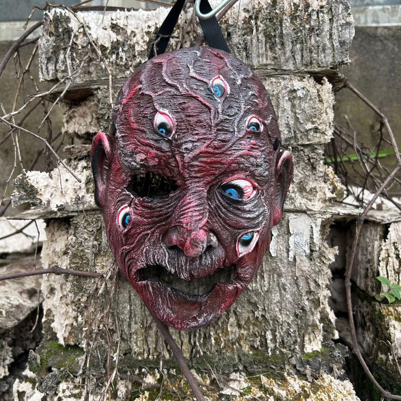 Mască Goblin Elf Măști Orc Rău Măști Craniu Demon Înfricoșător Monstru Gnom Latex Cască Goblinoid Halloween Carnaval Petrecere Costum Recuzită