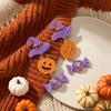 Playful Enamel Witch Hat Pumpkin Candy Dangle Earrings for Women Halloween Statement Earrings Cosplay Party Jewelry Gifts