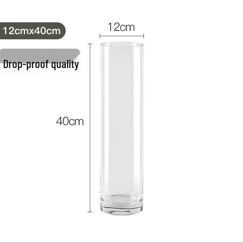 ZISIZ Shatterproof Plastic Vase