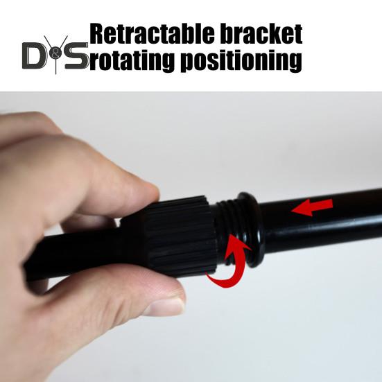 Minciog de pescuit cu mâner telescopic, mâner lung, plasă multifuncțională pentru skimmer de frunze de piscină, plasă cu ochiuri ultrafine