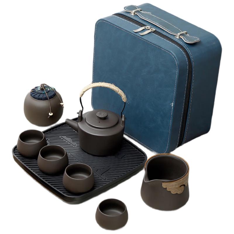 Wo Ding Zisha Travel Kung Fu Tea Set