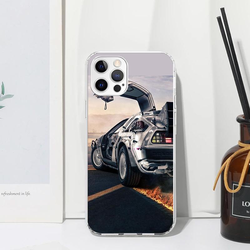 Back To The Future TV Phone Case For Iphone 17 Air 16 15 Plus 16E 14 Pro Max 13 Mini 12 11 7 8 SE Fundas Soft Back Cover 17 Air