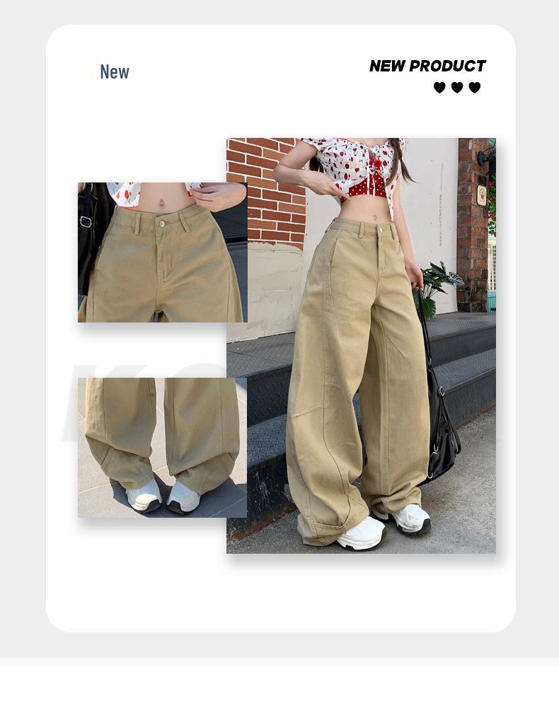 Damen High Waist Straight Leg Wide-Leg Jeans - Neue Herbstmode