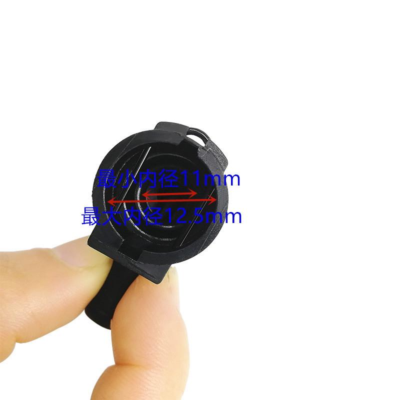 high quality NW6 black connector water pipe fittings 90 degree 1pc