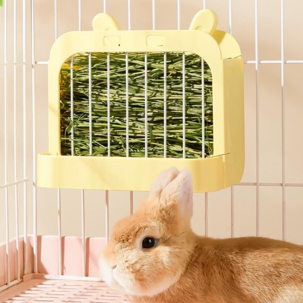 Large Capacity Hay Feeder Chew Proof Pet Food Dispenser Rabbit Hay Rack  For Rabbits/Guinea Pigs