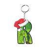 Santa 2D Flat Acrylic Christmas Tree Hanging Decoration Sports Car Decoration Flat Decoration Pendant