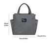Borsa Termica Multifunzione ad Alta Capacità Impermeabile in Tessuto Oxford Portatile con Cerniera Borsa Pranzo Termica per Donne Lunch Box Borsa per Cibo da Picnic