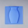 3Pcs Silicone Window Vase Punch Free Reusable Modern Fridge Door Glass Window Ceramic Tile Wall Mount Flowers Plants Vase Decoration
