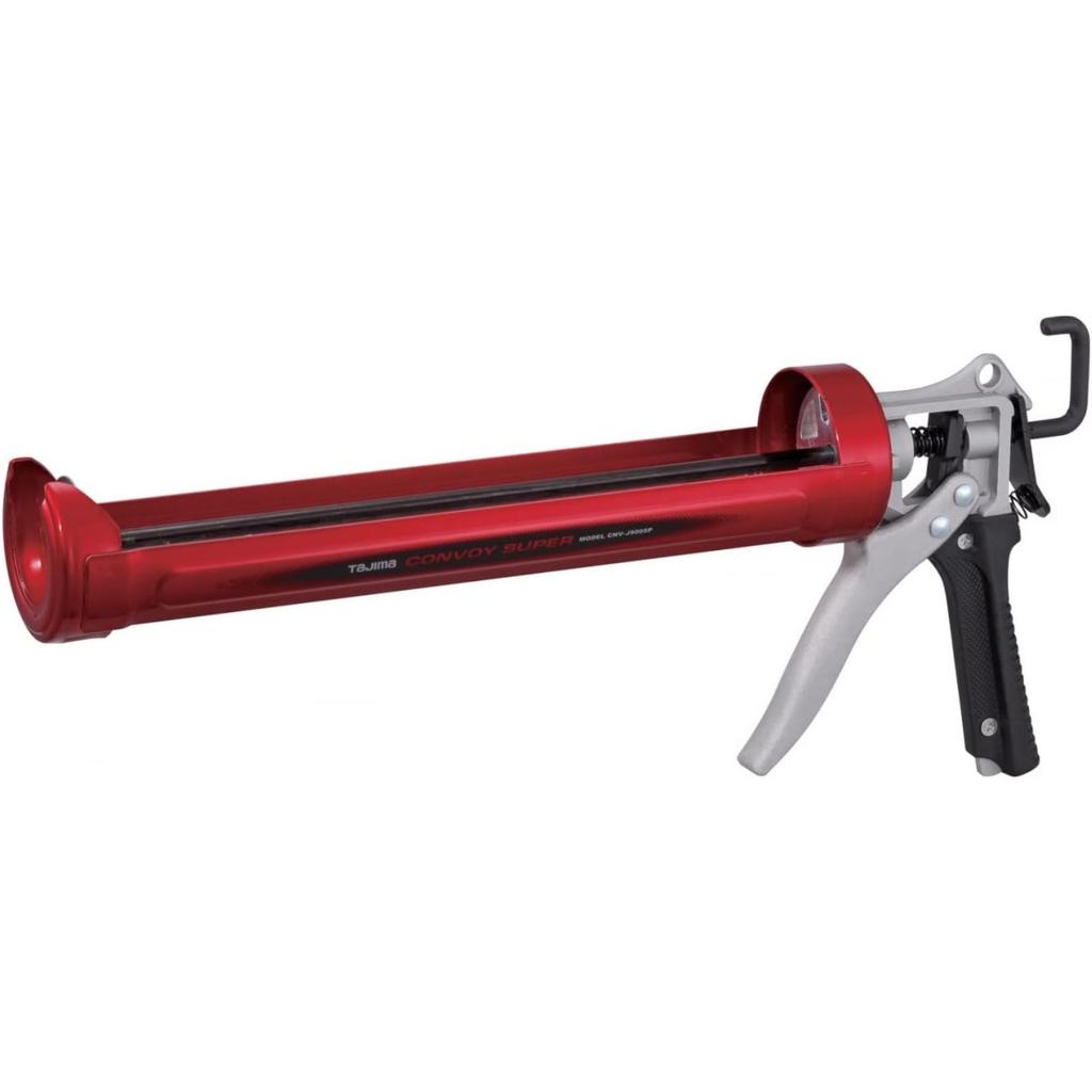 Caulk Gun - 1/10 Gallon (10 oz) Convoy Super Caulking Tool with Rotating Cradle & Auto Flow Stop - CNV-100SP