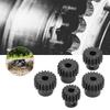 48-Pitch Metal Pinion Gear Set for ECX 2WD 110 Scale RC Hobby Cars, M3 Threads, 17T18T19T20T21T, High-Hardness Pinion Motor Gears for 110 Scale RC