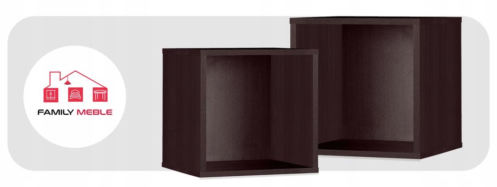 Regał półka organizer pojemnik stojak na płyty winylowe segregatory Cubo 1