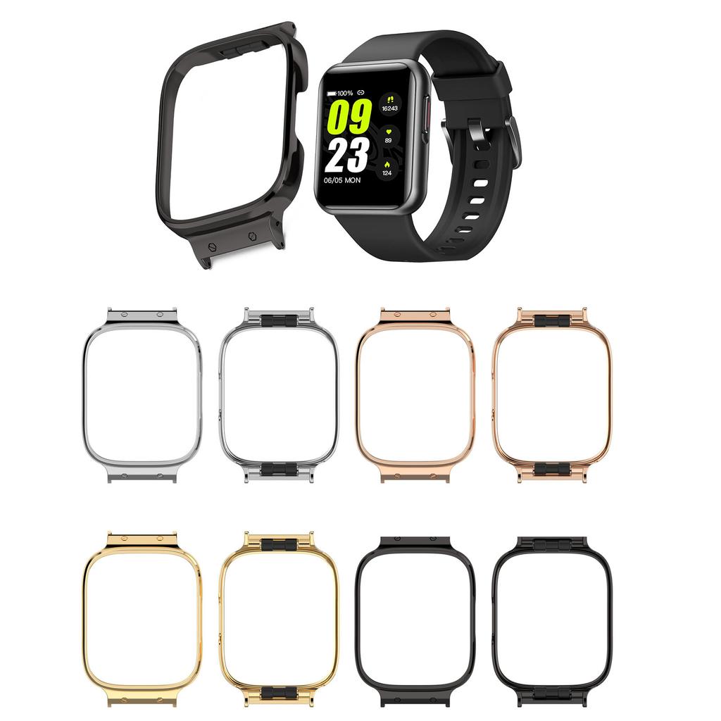 Cadru elegant din aluminiu, ramă metalică îmbunătățită, cadru smartwatch a îmbunătățit aspectul ceasurilor dvs. cu ușurință pentru Watch3 Active