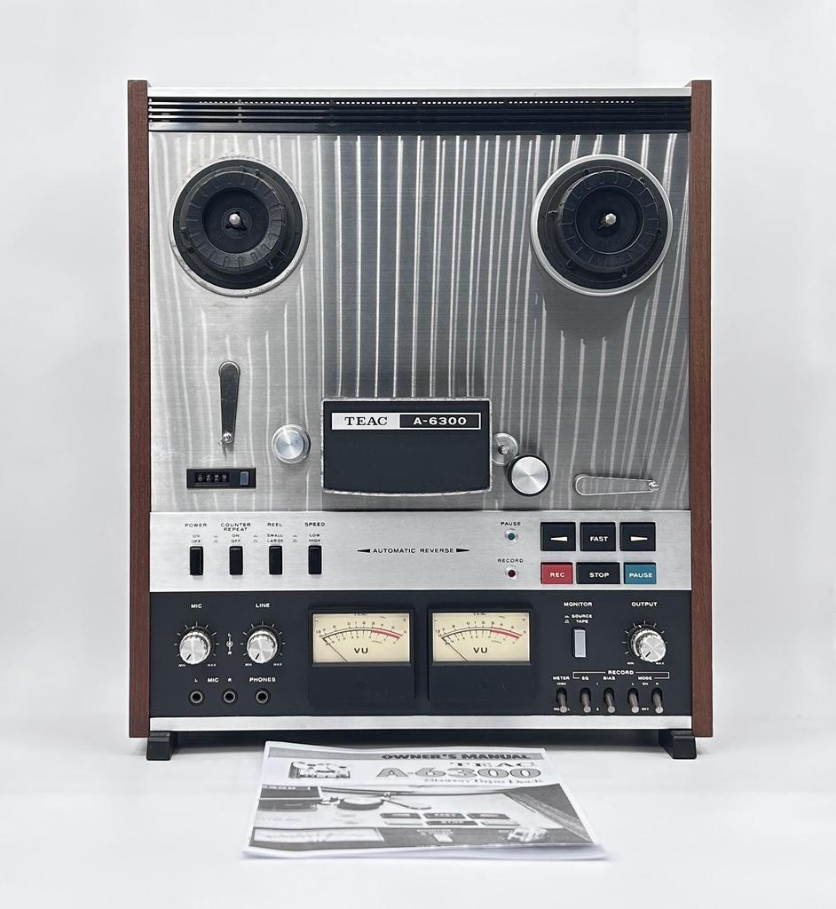 TEAC A-6300 Stereo Open Reel Tape Deck 4 Track