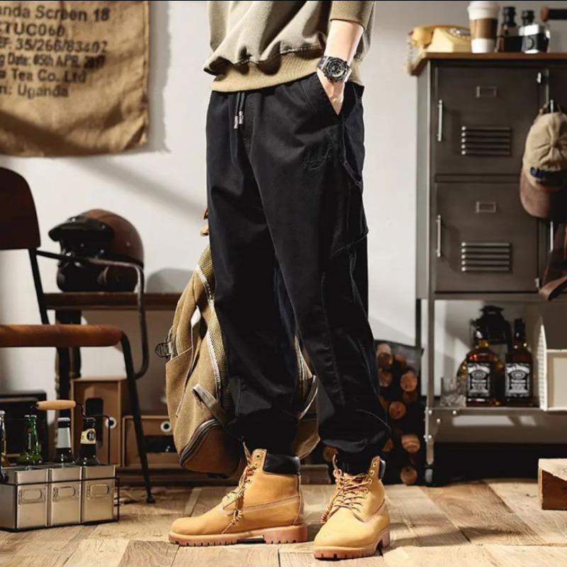 Sommer neue Freizeithose Herren locker Trend vielseitig lässiger Stil Kordelzug Leggings