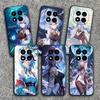 Genshin Impact Ganyu Soft Phone Case for Xiaomi Redmi Note 12 13 14 15 Pro Plus 11 12S 11S 11T 10 4G Black Cover Back Shell