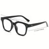 1 Piece of Y2K Style Blue Light Shielding Glasses - Casual Computer Frames for Women and Men Game and TV Viewing Game