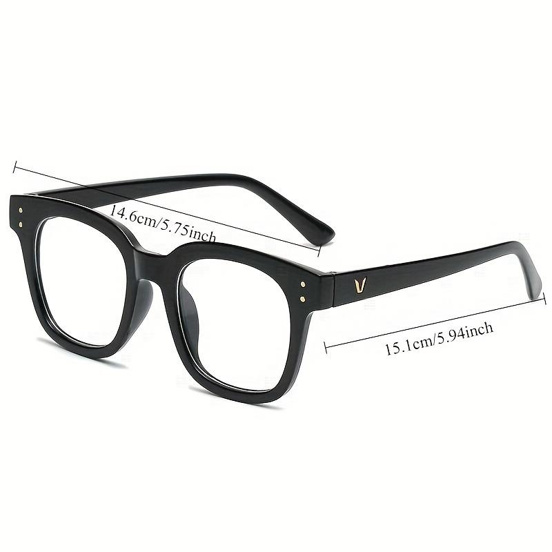 1 Piece of Y2K Style Blue Light Shielding Glasses - Casual Computer Frames for Women and Men Game and TV Viewing Game