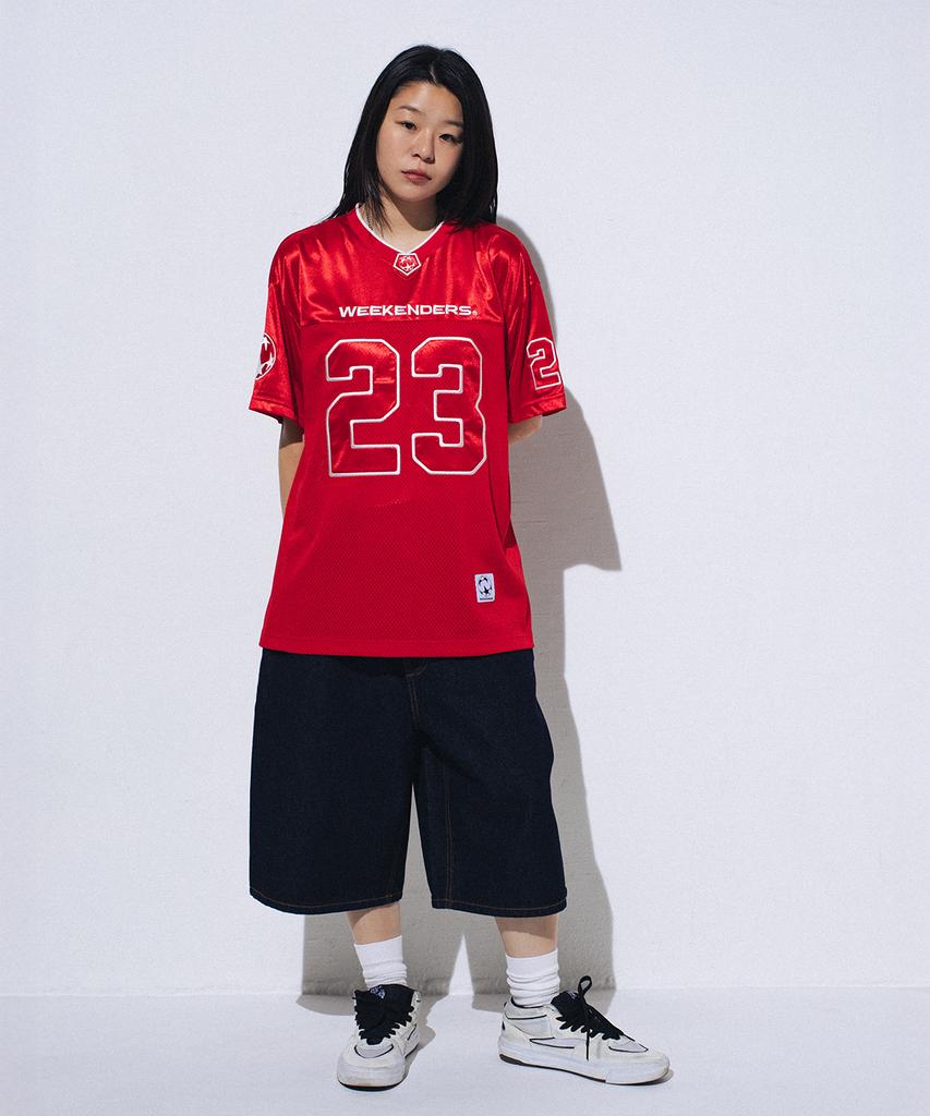 WKNDRS G-Logo Denim Shorts (D.Blue)