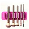 Creative Suction Cup Multi-purpose Makeup Brush Storage Device - Wall-mounted Adhesive Silicone Makeup Brush Collector