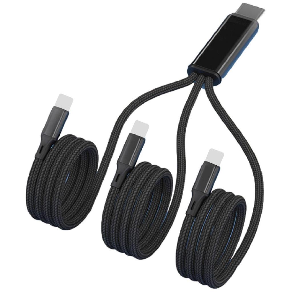 Cavo di ricarica USB C a USB C 3 in 1 GIMIRO Cavi di trasferimento dati di ricarica rapida di tipo C