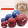 Multi Colors Food Dispensing Ball Milk Scent Rubber Wobble Feeder IQ Puzzle Toy  Boredom Relief