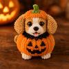 Süßes Design Halloween Perlenhund-Set Tierform Handgemachtes Perlenkunst-Set Heimdeko