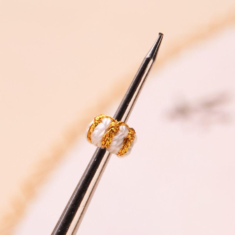 Lotus Holder Coil Taisui Hand-Woven DIY Fixed Ring Partition Buckle Sequin Carrying Strap Necklace Rope Accessories