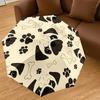 1PC Pug Bone Umbrella-8-Rib Reinforced Portable Folding Travel Suitable for All Seasons Outdoor Daily Use  -J0344