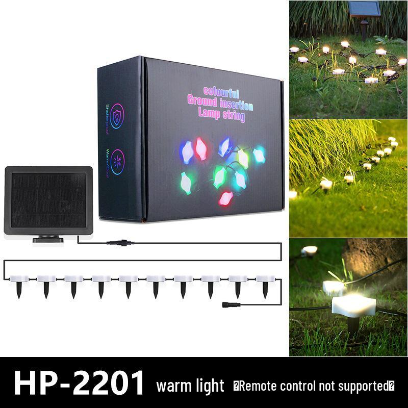 Waterproof Solar LED Bluetooth String Lights for Outdoor Yard Decoration