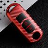 Soft Carbon Fiber TPU Remote Car Key Fob Cover Case Protective Shell Holder for Mazda 2 3 5 6 Axela Atenza CX3 CX5 CX7 CX9
