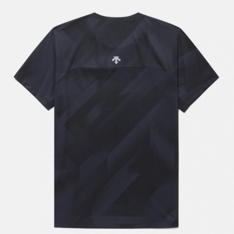 DescenTe Sco Round T shirT B1 sq223iTs45 Blk0 Blk0 Bly0 Gry0 minT