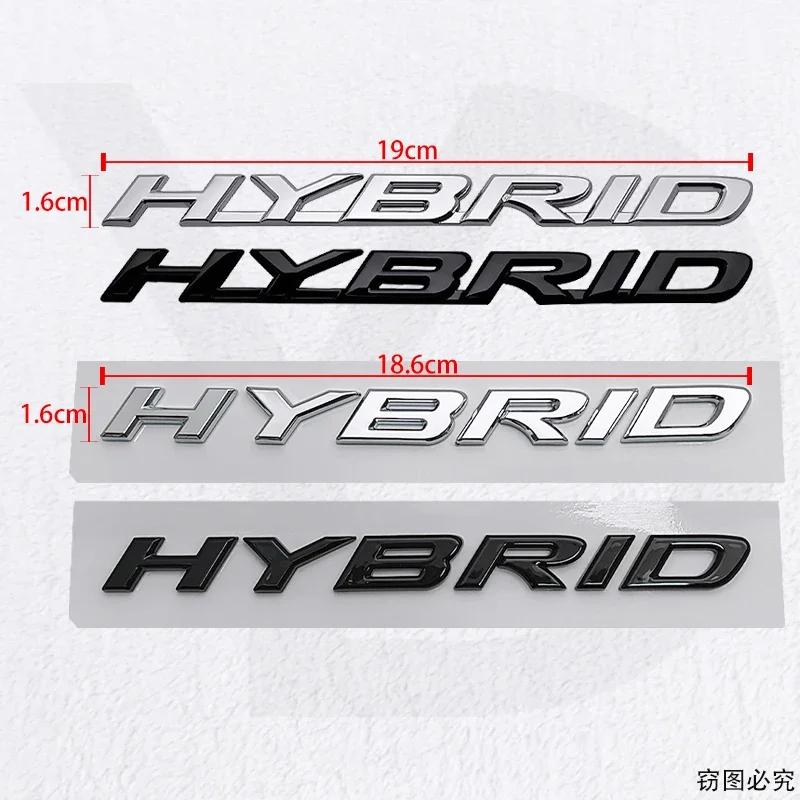 ABS Car Stickers Car Trunk Badge Decal for Lexus HYBRID Emblem RX350 IS300 ES250 ES200 ES330 ES350 IS250 GS300 CT200H