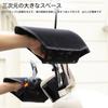 Gerinkoken Motorcycle Steering Wheel Cover, Heat Shield Cover, Sunscreen, Gloves, Motorbike, Moped, Summer Sunshade,