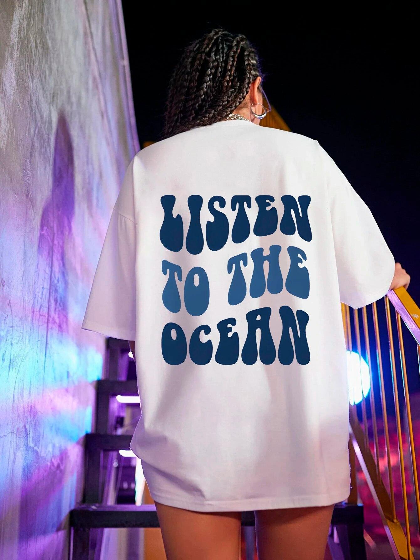 

Harajuku футболка с принтом букв для женщин, летняя футболка с короткими рукавами, хлопковые винтажные топы, модные свободные футболки унисекс в стиле хип-хоп 2XL